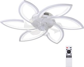 Brilagi-LED állítható fényű ventilátoros lámpa LED/50W/230V 3000-6500K fehér+DO