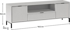 TV asztal, kasmír krémszín, STYLE LS 4