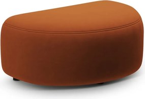 Terrakotta színű bársony lábtartó Kate – Micadoni