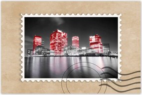 Poszterek 90x60 Vörös felhőkarcolók