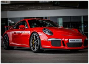 Poszterek 70x50 Piros Porsche