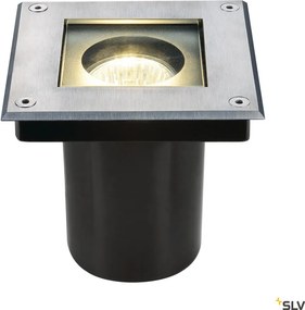 SLV 229374 DASAR Kültéri Talajba Építhető Lámpa Rozsdamentes acél GU10 IP67