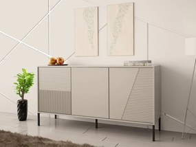 Szekrény 160 Meretaz 03 (kasmír + fekete) . 1105909