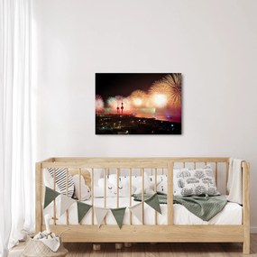Tűzijáték képe (70x50 cm)