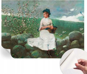 Dekoratív Öntapadós Tapéta Divatos Minták Virágos nyugalom 208x146 cm