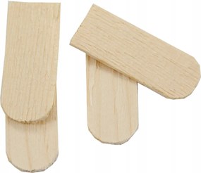 Fa kerek tetőcserép Zsindely karácsonyi betlehemhez- 5x2cm- 200db