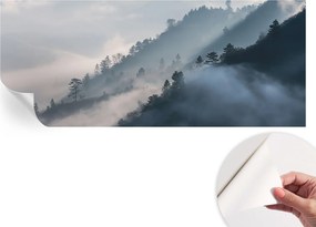 Modern öntapadós fotótapéta Mosható Ködös tájkép 250x104 cm