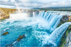 Kép - Godafoss vízesés (90x60 cm)