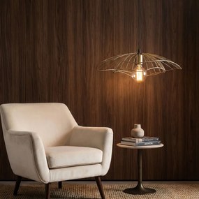 Tel 6503 vintage fém függőlámpa, Ø50 cm