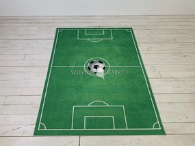 Focipálya mintás gyerekszőnyeg 70x140 cm