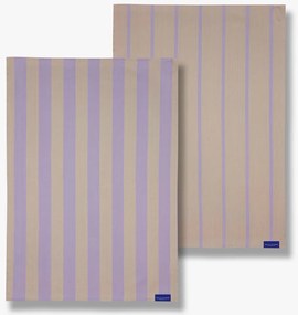Pamut konyharuha szett 2 db-os 50x70 cm Stripes – Mette Ditmer Denmark