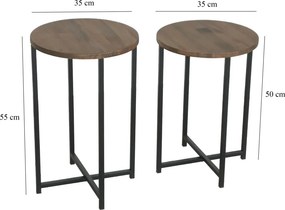 Neta Set - Walnut