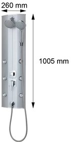 Moonlight 2 hidromasszázs zuhanypanel