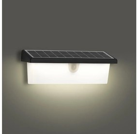 Brilagi - LED napelemes fali lámpa szenzorral SUN RAY LED/6W/3,7V 2200 mAh IP44