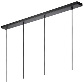 Lucide 35410/04/30 - Csillár zsinóron GIPSY 4xE27/25W/230V