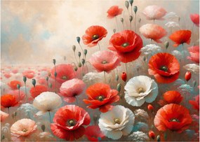 Kép - Pipacsok festménye (70x50 cm)
