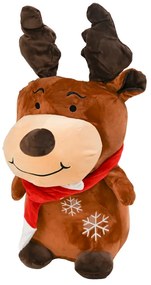 Plüss RÉNSZARVAS barna babatakaróval belül