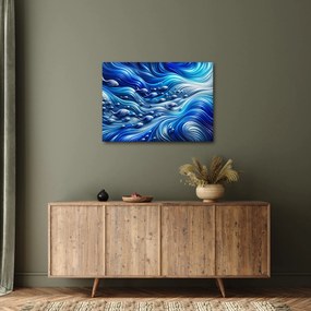 Kép – Halak a hullámokban (70x50 cm)
