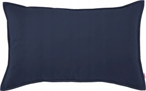 Dekorációs párna plüss sötétkék 30x50