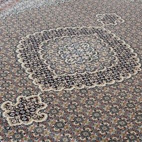 Perzsa szőnyeg barna MAHI 140x200 exkluzív szőnyeg a nappaliba vagy hálószobába