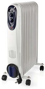 Nedis HTOI30WT11 - Hordozható olajfűtő 11 bordával 1000/1500/2500W/230V