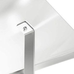 Kémény Felszerelés Ezüst 50 x 50 x 37 cm Rozsdamentes acél