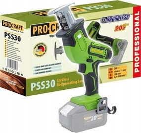 Akkus orrfűrész Procraft PSS30bb (akkumulátor és töltő nélkül)