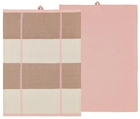 Pamut konyharuha szett 2 db-os 50x70 cm Blocks – Södahl