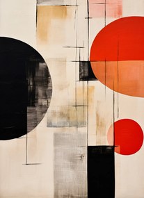 Poszter 40x55cm Absztrakt szimmetria