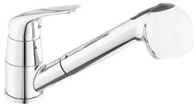Ceramia S-Line Pro mosogató csaptelep kihúzható zuhannyal, 2 áram króm SIKOBSLPRO283