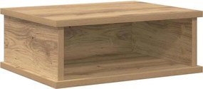 vidaXL Éjjeli asztal Artisan tölgy 40 x 31 x 15 cm Faanyag