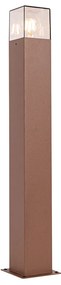 Ipari kültéri állólámpa rozsdabarna 70 cm IP44 - Denmark