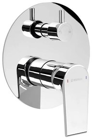 Sapho - KAI falba süllyeszthető zuhanycsaptelep, fényes króm