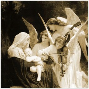 Poszterek 100x100 Bouguereau Ének