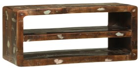 TV szekrény 80x32x36 cm Tömör újrahasznosított fa