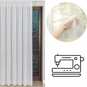 Méretre Varrt Függönyök Függöny méteráru max. 280cm Fátyol