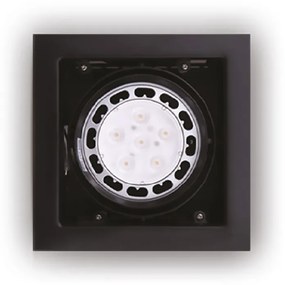 Maxlight MATRIX I beépíthető lámpa, fekete, AR111 foglalattal, 1x50W, MAXLIGHT-H0048