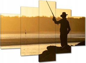 Festmények 150x105 Halász a tengeri sziklákon