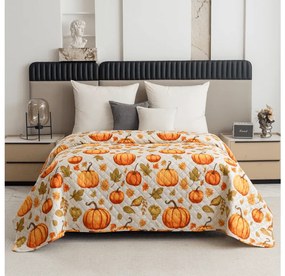 Ágytakaró AUTUMN PUMPKINS mintával, színes Méret: 170 x 210 cm