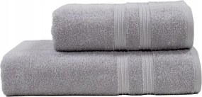 Frottír törölköző Violka 50x100cm 450g világos szürke