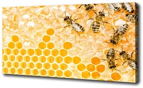 Vászonkép Dolgozó méhek oc-74378590