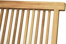 DIVERO Kerti szék összecsukható 4 db tíkfa