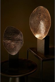 Antracitszürke fém asztali lámpa fém búrával (magasság 46 cm) Neev – Bizzotto