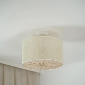 Brilagi - COUNTRY ROLLER mennyezeti lámpa 1xE27/15W/230V, 45 cm, krém