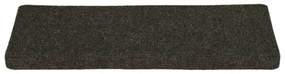 15 db antracit tűlyukasztott lépcsőszőnyeg 65 x 21 x 4cm