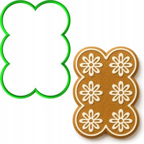 Karácsonyi Mézeskalács Forma Karácsonyi Mézeskalács 18cm