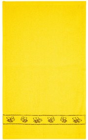 Gyerek törölköző Kids Yellow, 30 x 50 cm