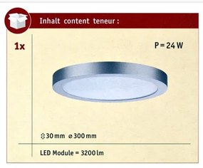 Paulmann 70983 - LED/22W Mennyezeti lámpa ABIA 230V
