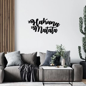 Fém fali dekoráció, Hakuna Matata