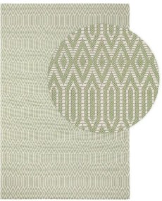 Pamut szőnyeg Cooper zöld 230x320 cm